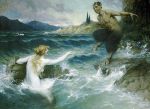 "La sirena e il satiro"