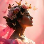 La ragazza delle farfalle