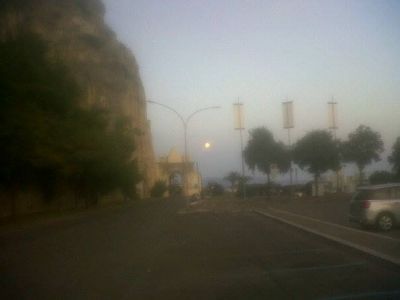 La luna a Terracina